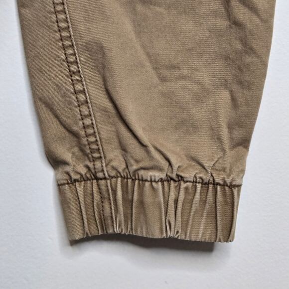 OLD NAVY Modern Jogger Pants Tan Built In Flex Size S - Picture 3 of 10
